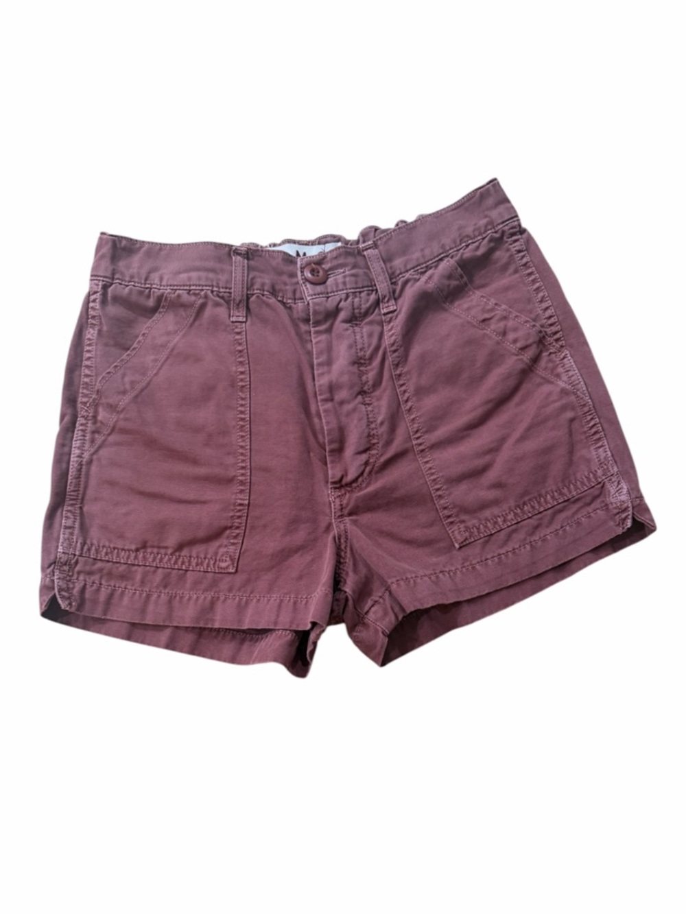 AMO Casual Dusty Mauve Pocket Shorts